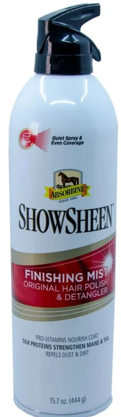 Absorbine Showsheen Finishing Mist< Pelspleie