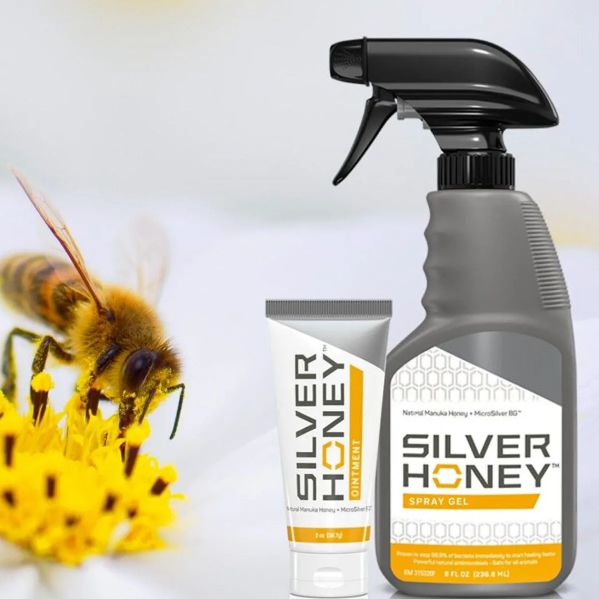 Absorbine Silver Honey - sårsalve< Sårpleie