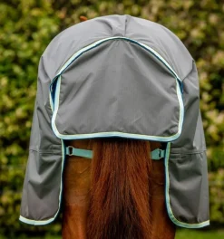 Horseware Ireland Amigo Hero Ripstop 50gr - Shadow/Blue Haze< Regndekken