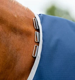 Horseware Ireland Amigo Ripstop 900D Plus 100g - Navy/Titanium Grey< Regndekken