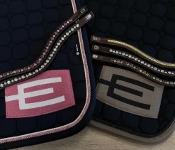 By Equalityline Dressur Pannebånd med Klinker< Pannebånd