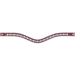 By Equalityline Pannebånd Hvit Krystall - Messing< Pannebånd