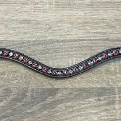 By Equalityline Pannebånd Rosa/Hvit Krystall - Sølv< Pannebånd