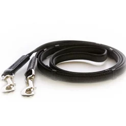 Eques Anti-skli tøyler med stoppere og karabinkrok< Islandshest Tøyler