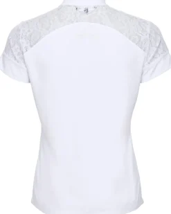 Equipage Brooke kortermet stevneskjorte - Hvit< Stevneskjorter