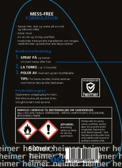 Heimer Glycerine Spray Soap - lærsåpe< Lærpleie