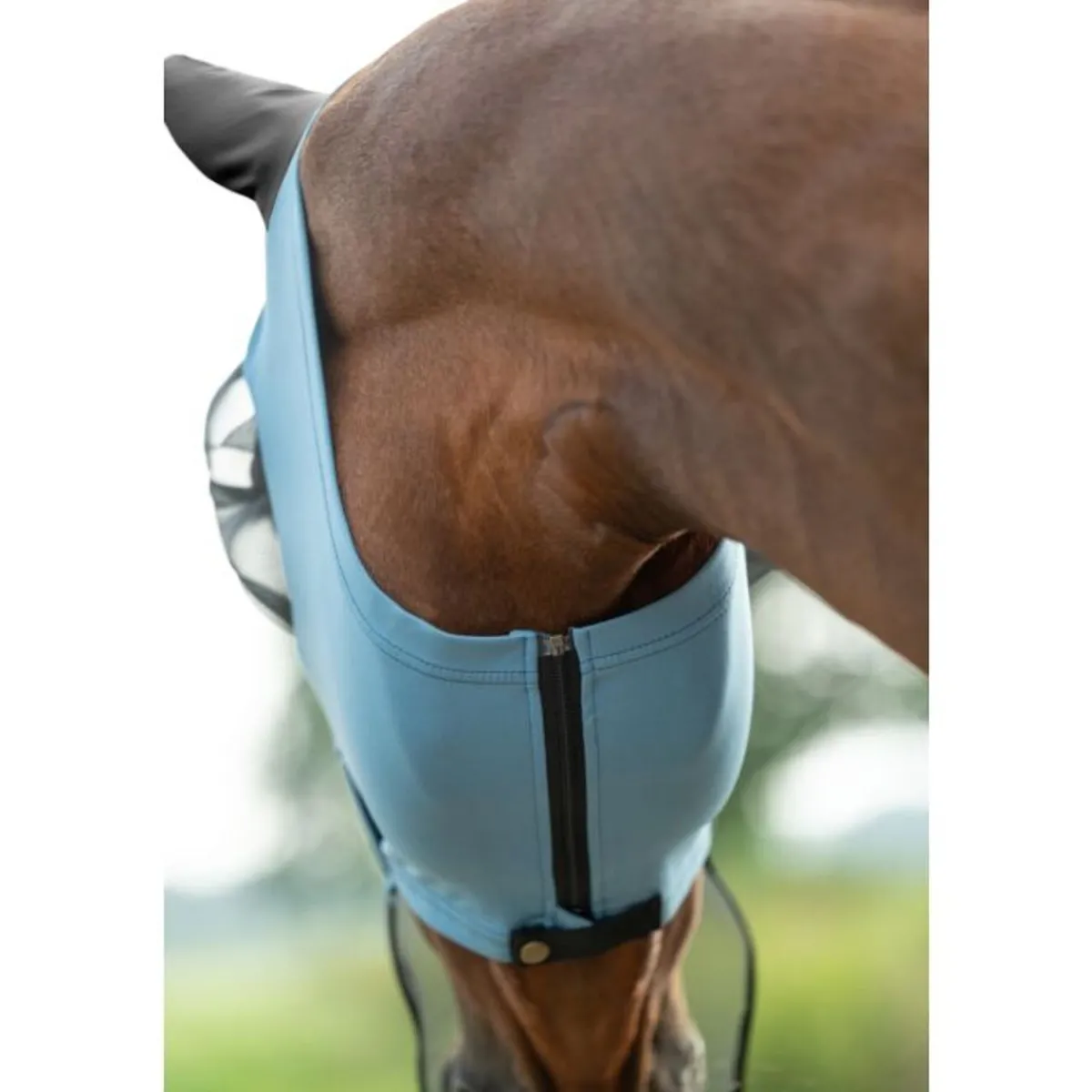 HKM Elastisk Fluemaske m/nesebeskytter - Flere farger< Fluemasker