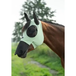 HKM Elastisk Fluemaske m/nesebeskytter - Flere farger< Fluemasker