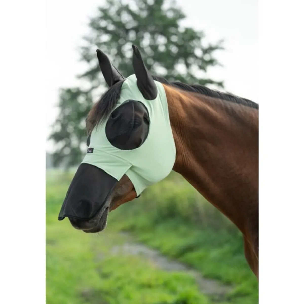 HKM Elastisk Fluemaske m/nesebeskytter - Flere farger< Fluemasker