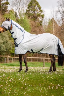 Horseware Ireland Horseware Mio Fly Rug - Lunar Rock/Navy< Insektsdekken