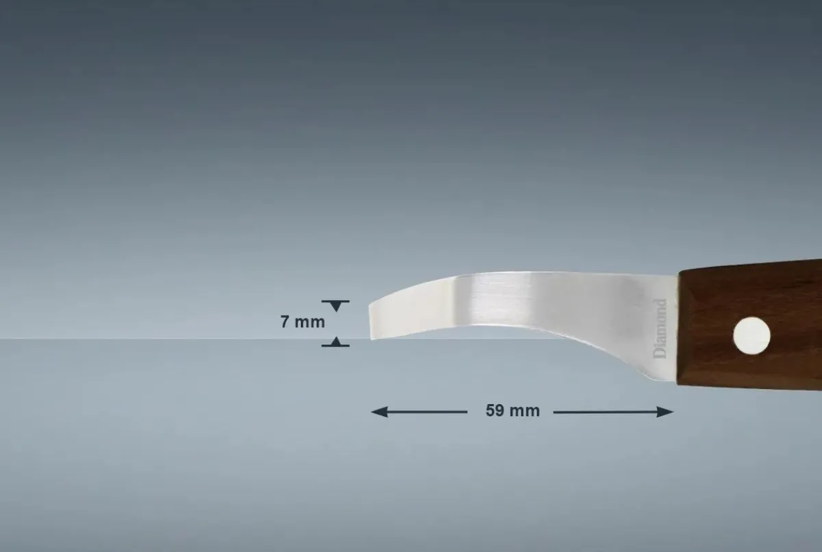 Diamond Hovkniv Loop< Hovslager Verktøy