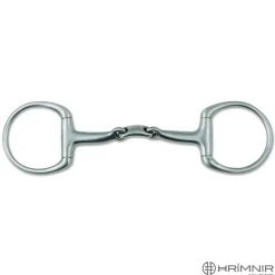 Hrimnir Tredelt muffebitt - stål< Islandshest Bitt