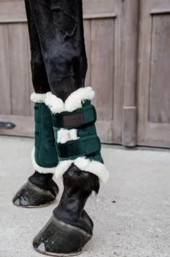 Kentucky Turnout Boots Velvet Contrast< Belegg