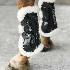 Kentucky Vegan Sheepskin Tendon Boots Bamboo Elastic< Belegg
