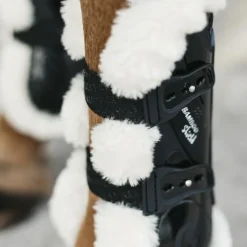 Kentucky Vegan Sheepskin Tendon Boots Bamboo Elastic< Belegg