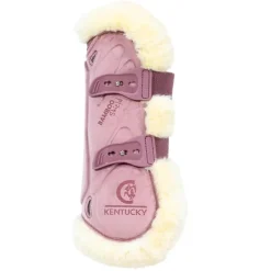 Kentucky Vegan Sheepskin Tendon Boots Bamboo Elastic Velvet -Fle< Belegg