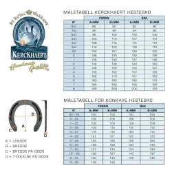 Kerckhaert DF Bak - 2 pakk< Hestesko Og Tilbehør