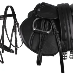 QHP Komplett Salsett til ponni< Diverse Tilbehør Til Sal