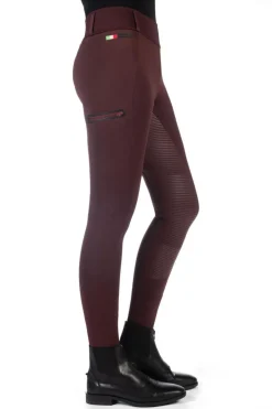 HKM LG Livigno Fullgrip vintertights< Ridetights Til Dame