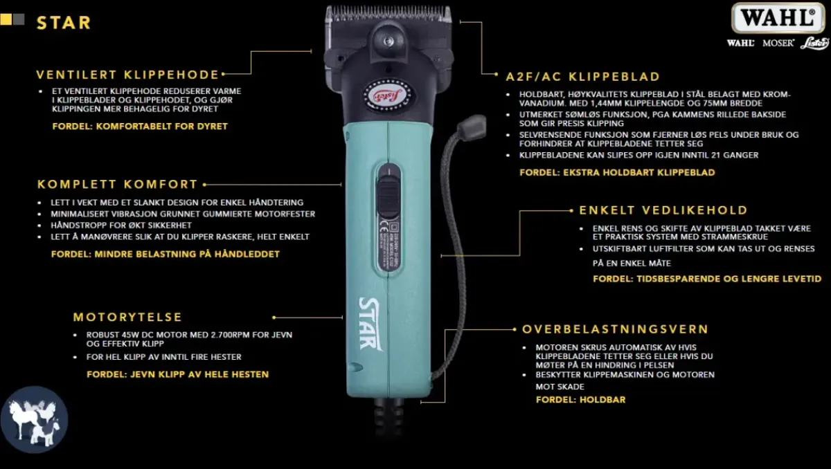 Heimer Lister Star< Klippemaskin