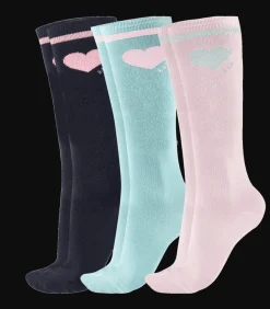 Waldhausen Lucky Glitter Ridesokker til barn< Sokker Barn