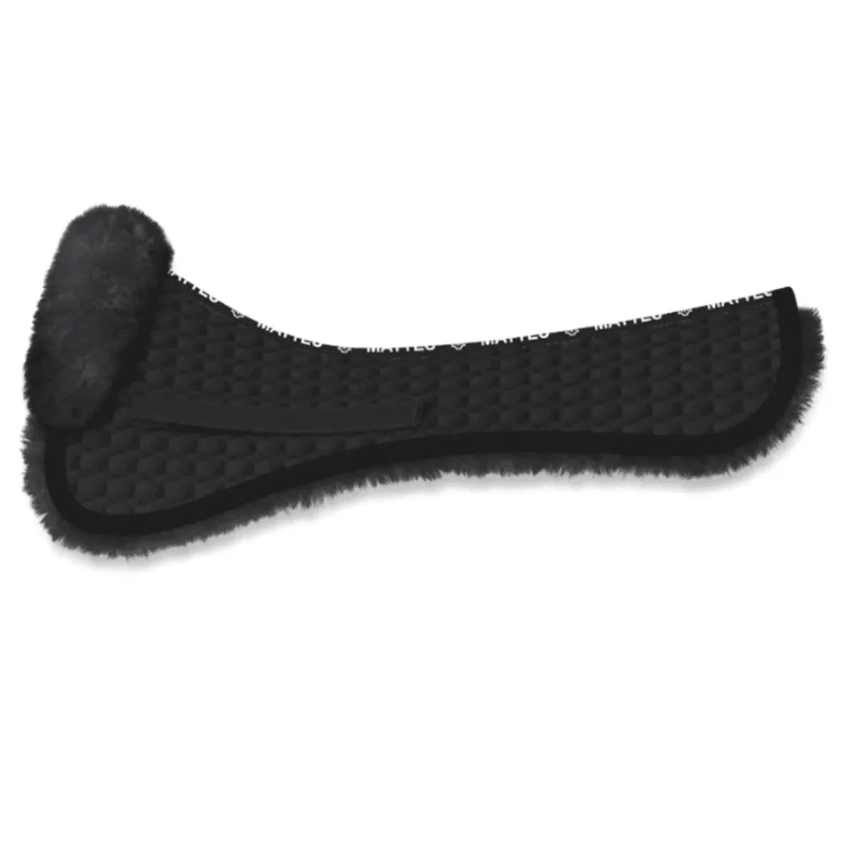 Mattes korrigeringspad med ull foran< Salpadder