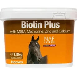 NAF Biotin Plus- 1,5 Kg< Tilskudd Til Hud/pels & Hov