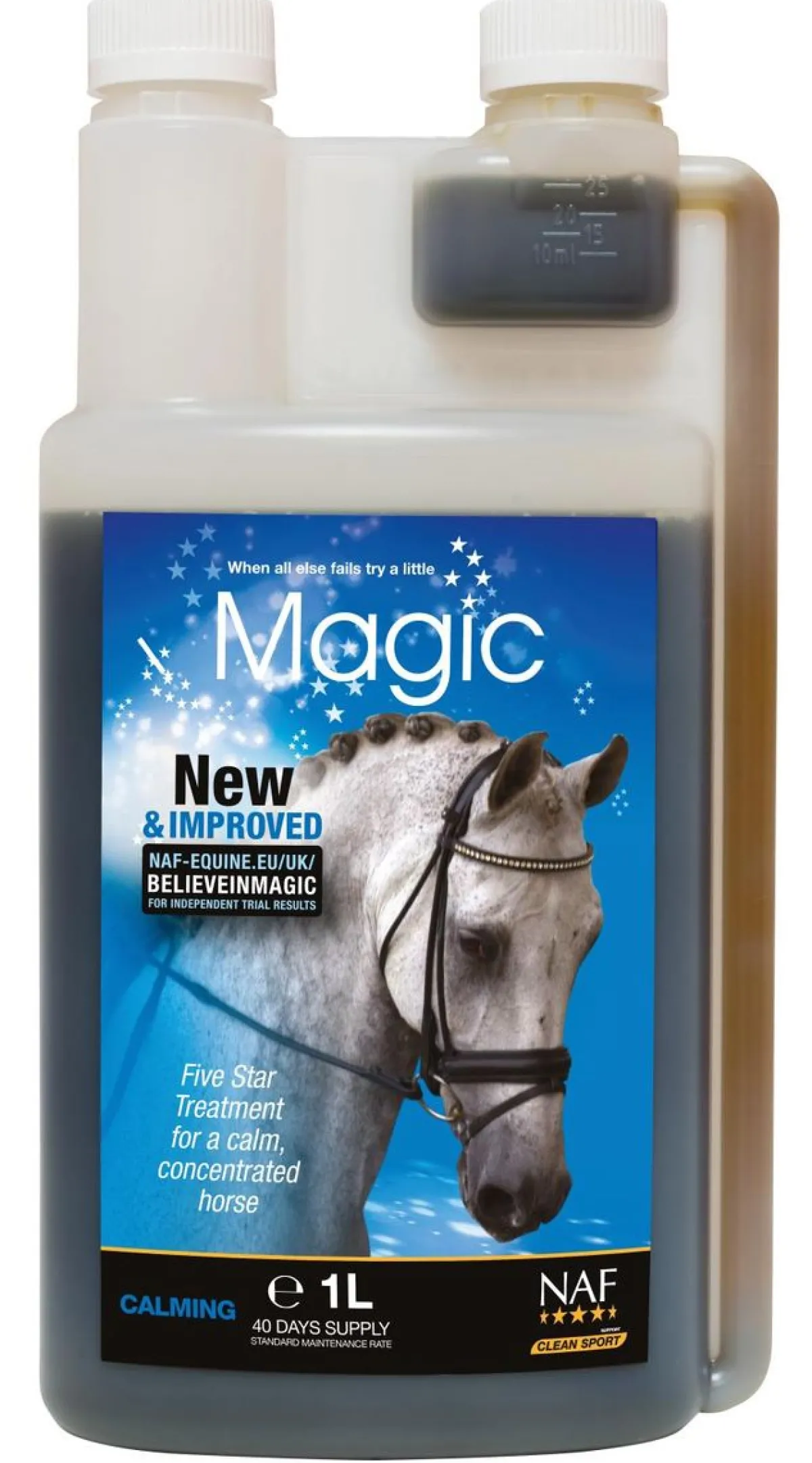 NAF Liquid Magic - 1L< Beroligende Tilskudd