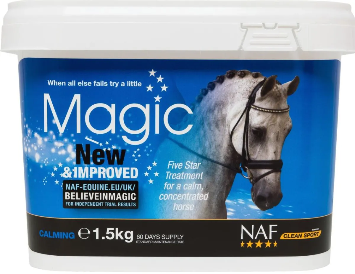 NAF Magic Powder 1,5kg< Beroligende Tilskudd