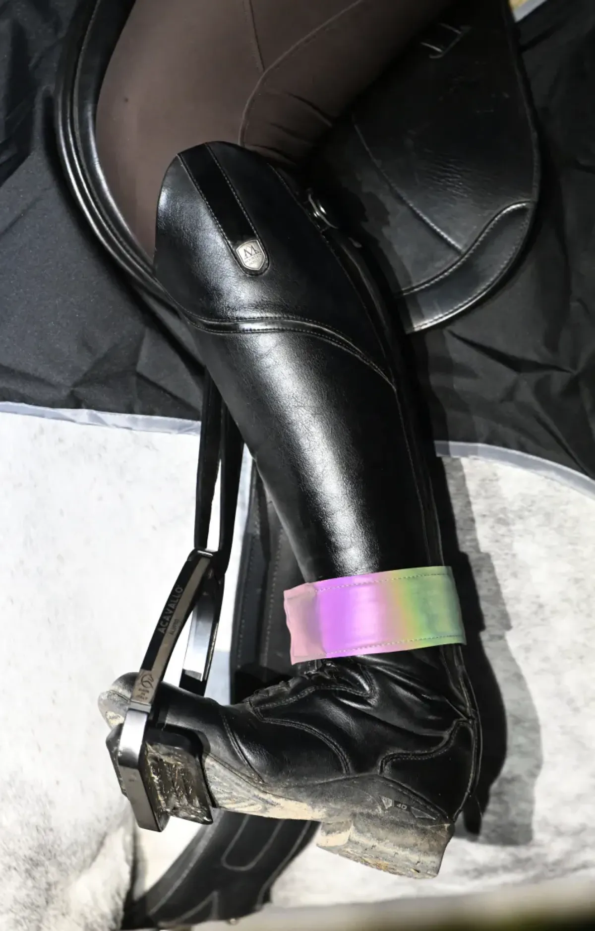 Heimer Rainbow Beinrefleks m/spenne< Refleks