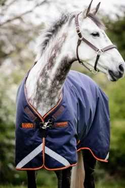 Horseware Ireland Rambo Original With Leg Arches 100g< Regndekken