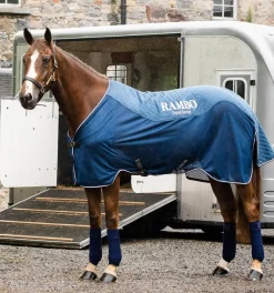 Horseware Ireland Rambo Transportdekken 50gram - Navy/Silver< Svettedekken