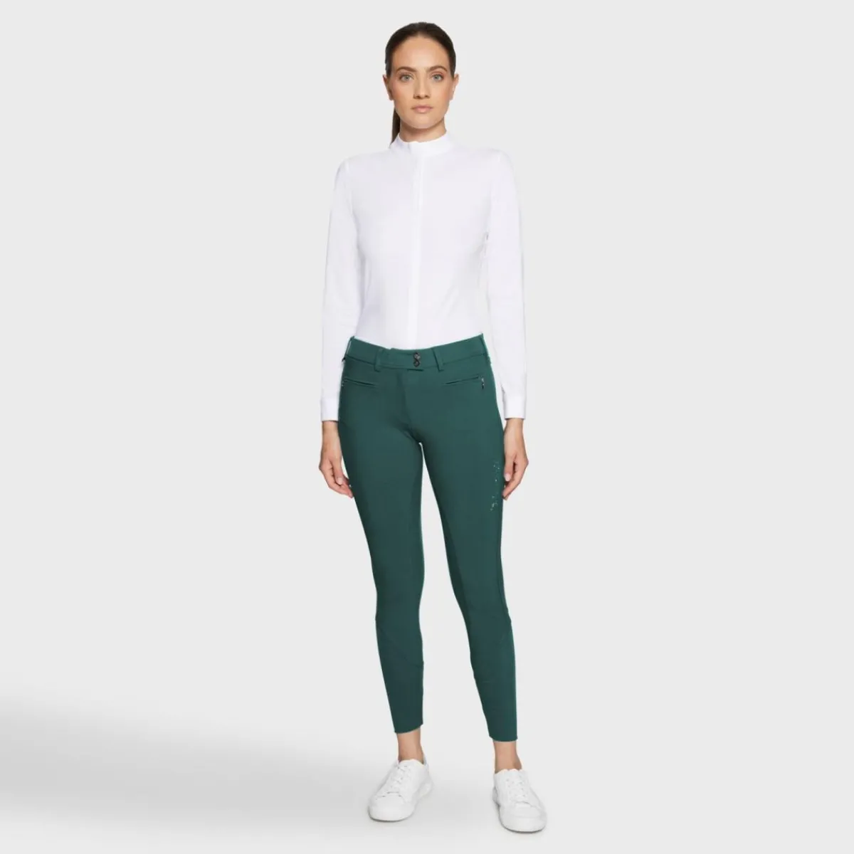 Samshield Adele Premium - Posy Green< Ridebukser Til Dame