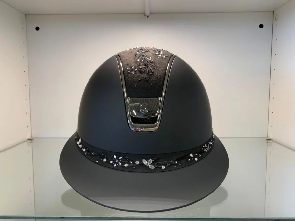 Samshield Miss Shield 2.0 Shadowmatt Flower SW Jewelry< Ridehjelm