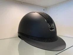 Samshield Miss Shield 2.0 Shadowmatt Crystal Fabric Black< Ridehjelm