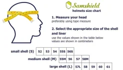 Samshield Regular Shadowmatt 2.0 Blk Chrome< Tilbehør Til Hjelm