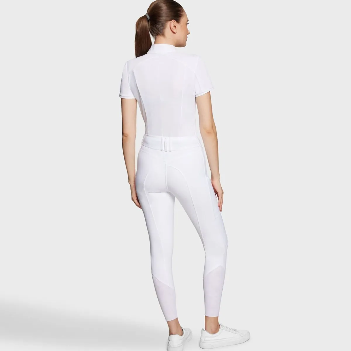 Samshield Tallia Full-Grip - Hvit< Ridebukser Til Dame