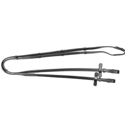 Skoies SE lærtøyler m/stoppere< Tøyler