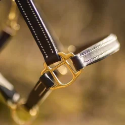 Skoies premium føllgrime i lær - Brun< Lærgrimer