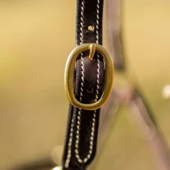 Skoies premium føllgrime i lær - Brun< Lærgrimer