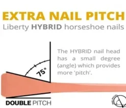 Kerckhaert Søm Liberty Hybrid CU/Copper- 250stk< Hestesko Og Tilbehør