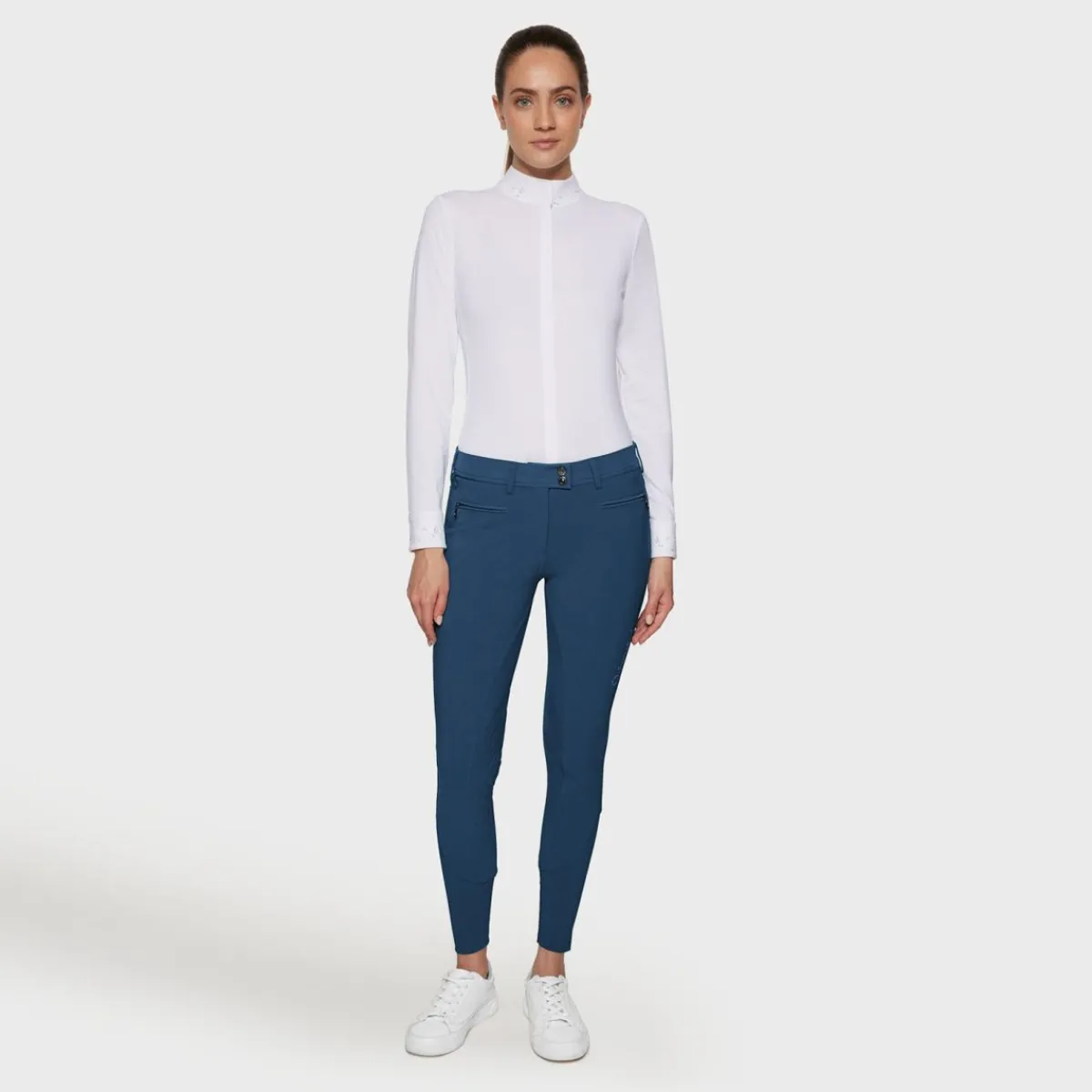 Samshield SS25 Adele Kne-Grip - Celestial Blue< Ridebukser Til Dame