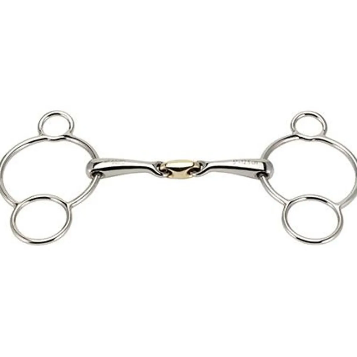 Heimer Stubben 3 ring Gag 3-delt< Kombinasjonsbitt