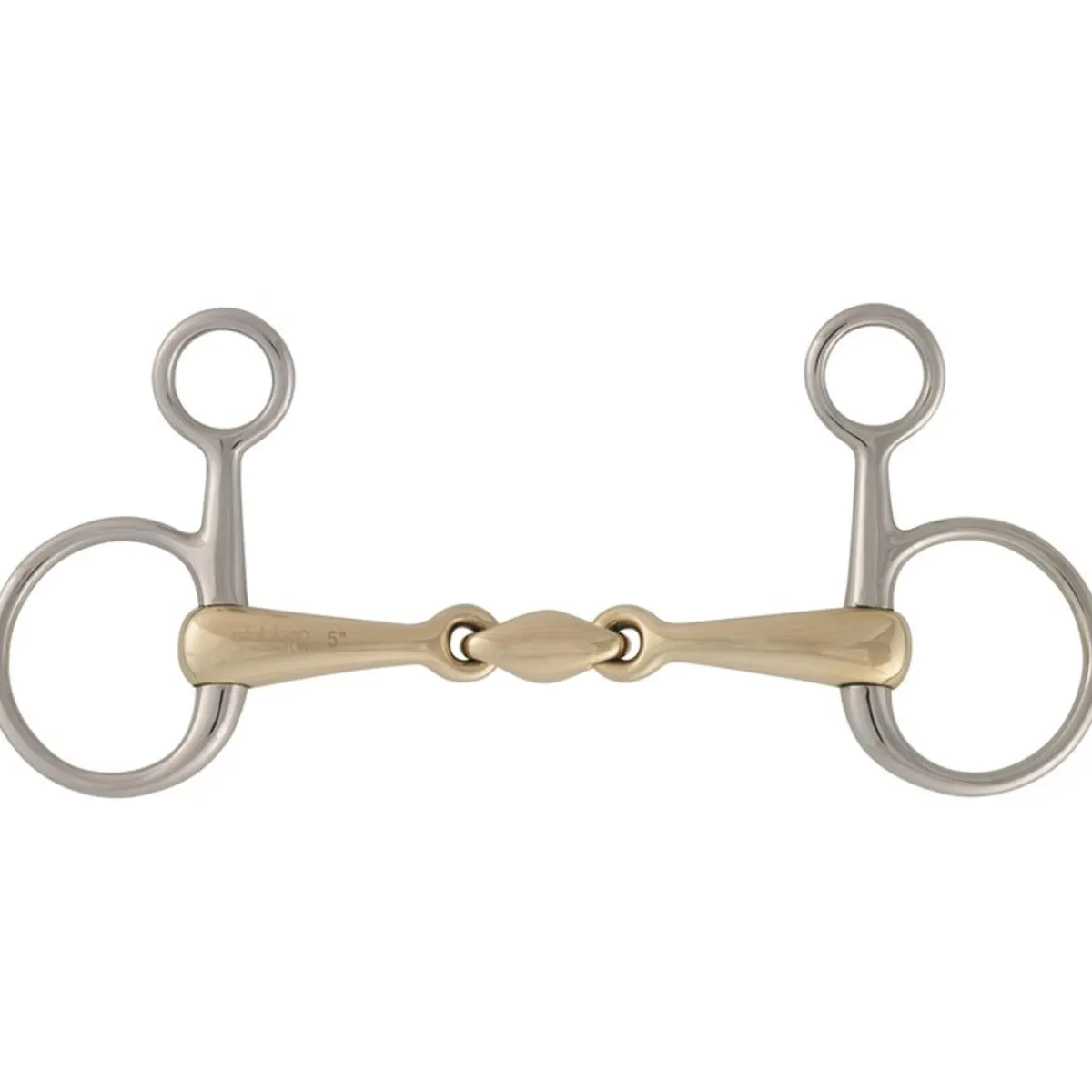 Stubben Baucher tredelt 14mm< Spesialbitt