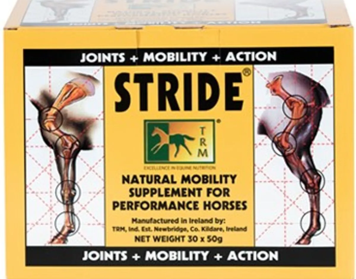 TRM Stride 30 x 50mg< Tilskudd Til Ledd/muskler/sener