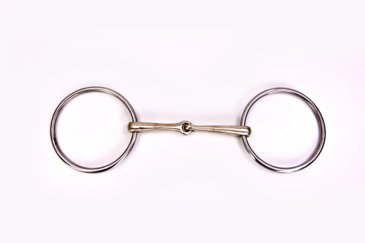 VALS 2 delt bitt Messing< Islandshest Bitt