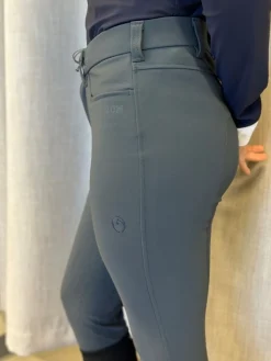 Vestrum Syracuse Ridebukser Kne Grip Dark Grey/Blue Navy< Ridebukser Til Dame