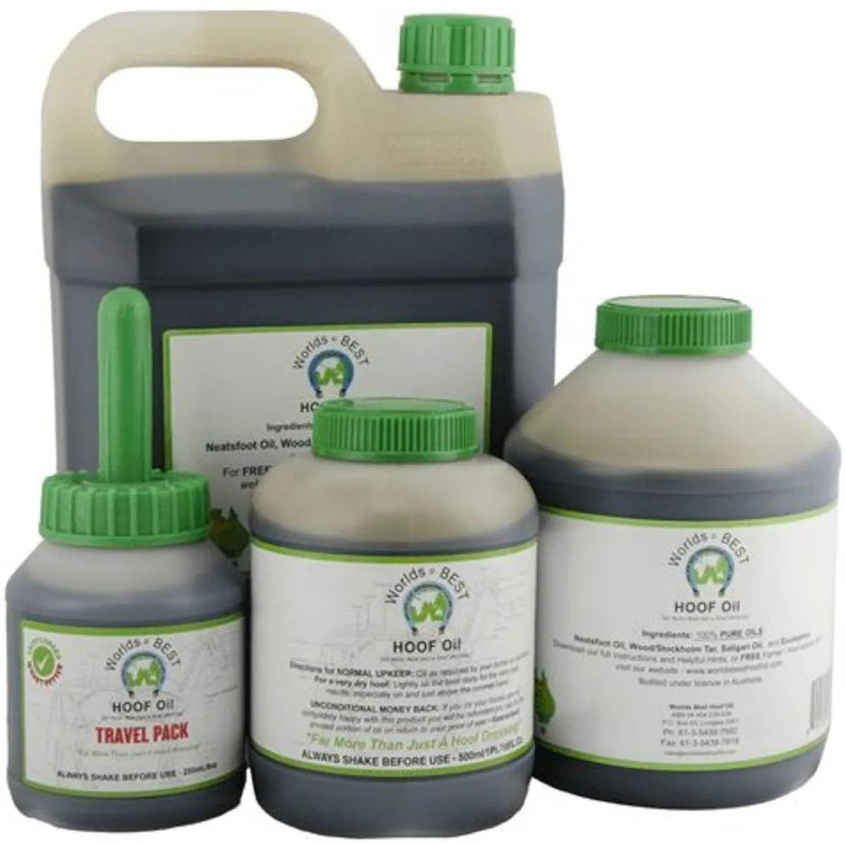 Heimer Worlds Best Hoof Oil - 1 liter< Hovpleie