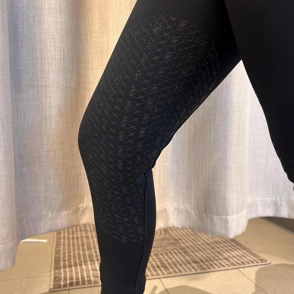 Zaczess Winter Teddy Tights Knegrip< Ridetights Til Dame
