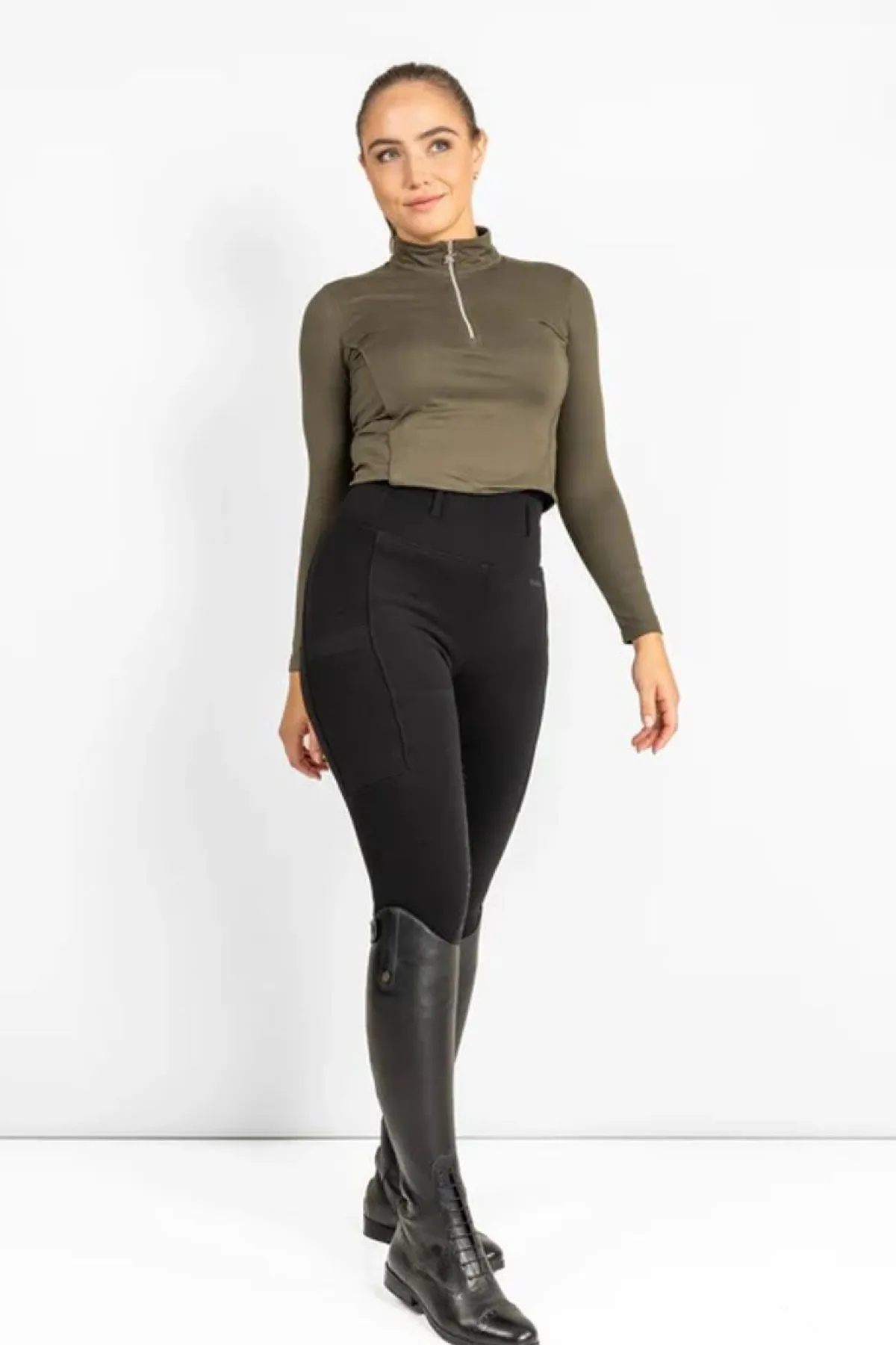 Zaczess Winter Teddy Tights Fullgrip< Ridetights Til Dame